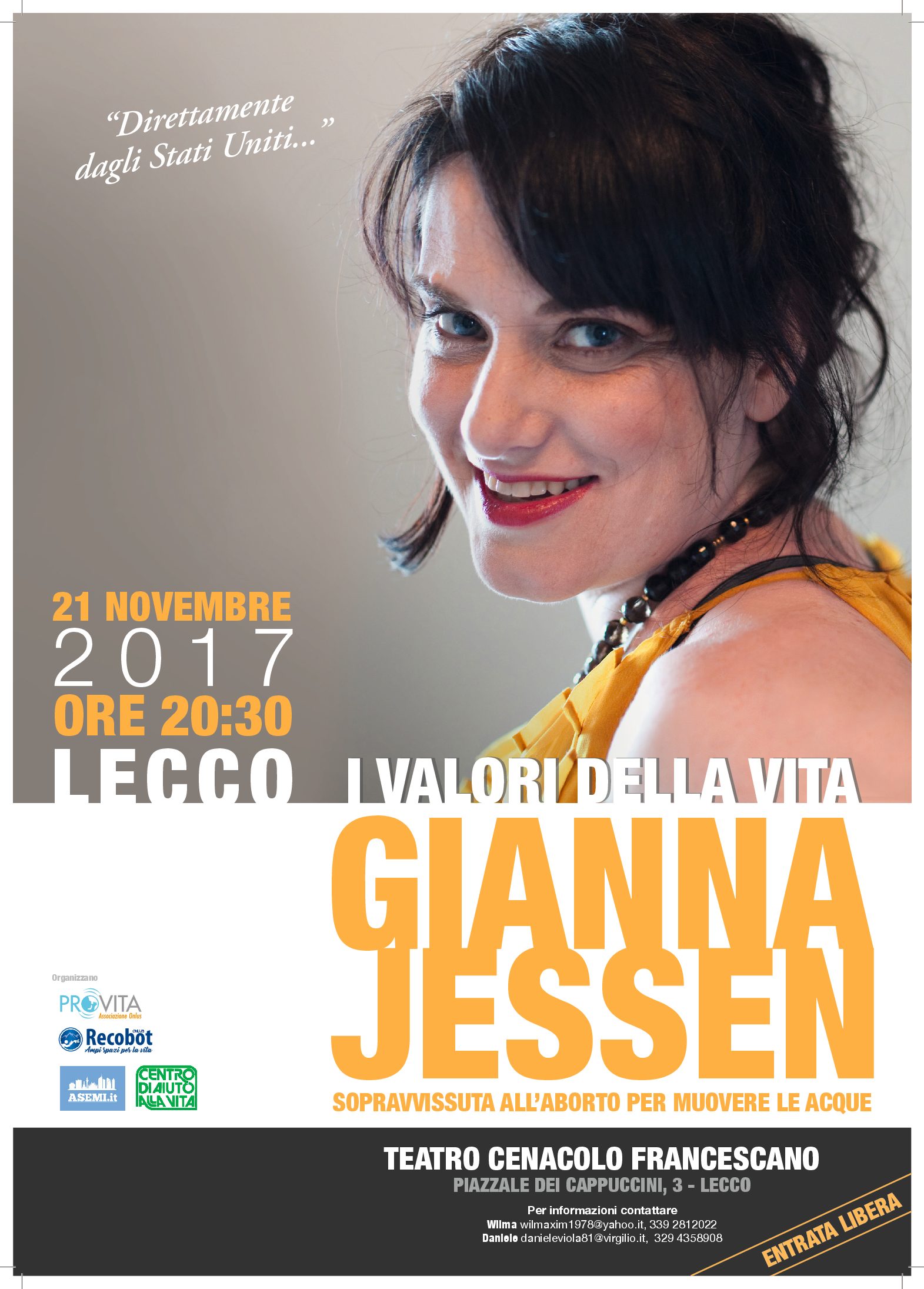 Janna Jessen a Lecco: tutte le info